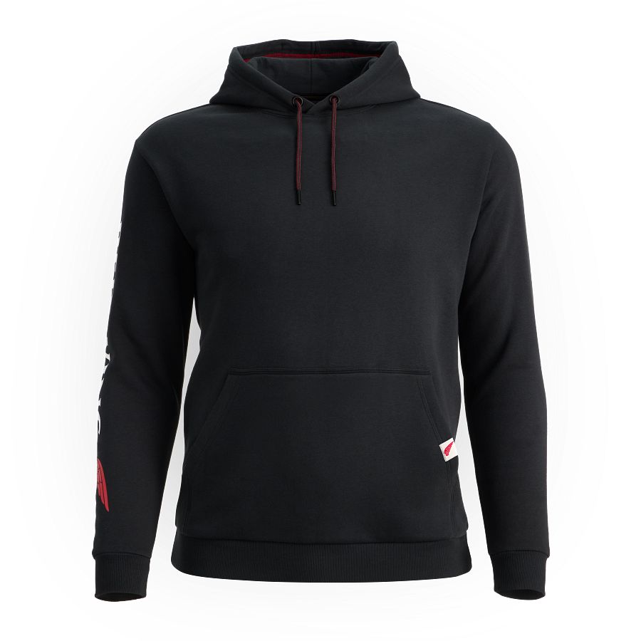 Hoodie with Sleeve Print